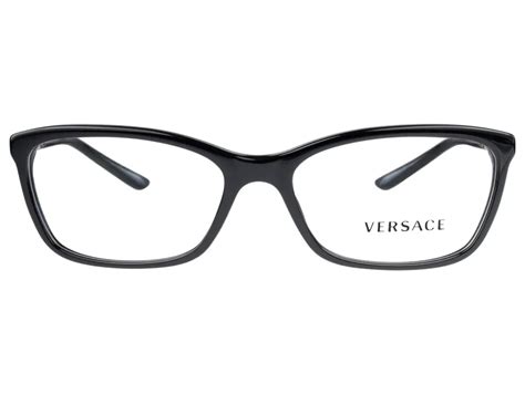 versace ve3186 glasses - black gb1 - size 54